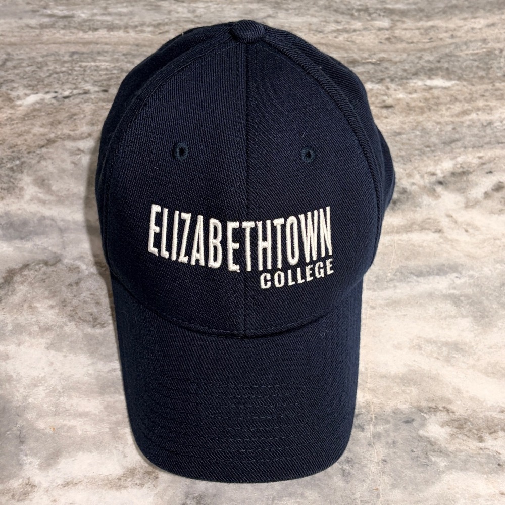 Legacy Elizabethtown College Blue Jays Navy Blue Embroidered Hat Size S/M